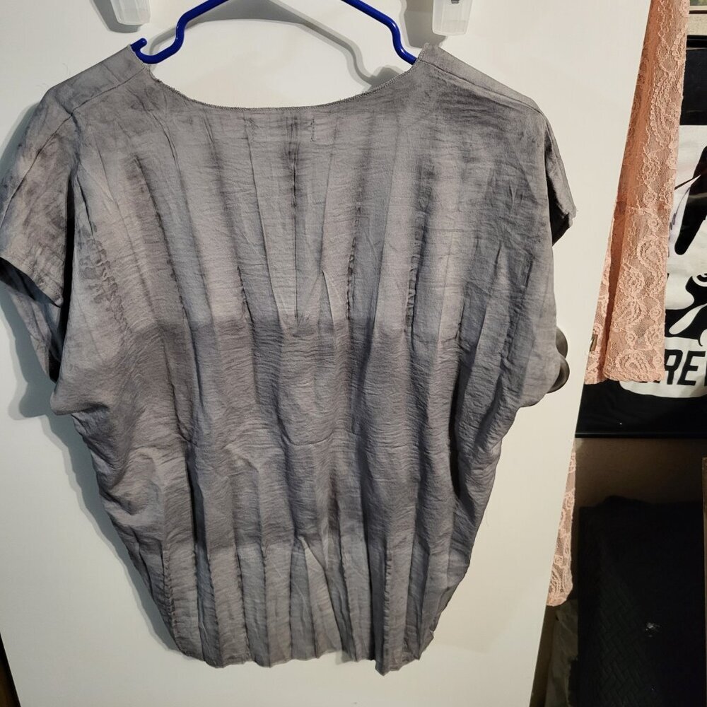 WOMANS URBAN MANGOZ TYE DYED BLOUSE TOP SZ S/M - Picture 2 of 3